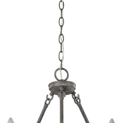 Harlow 3-Light Ash Chandelier