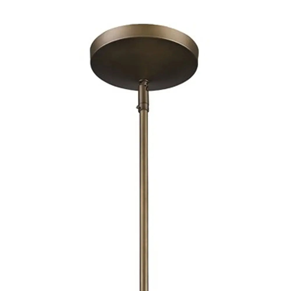 Greta 1-Light Raw Brass Pendant With Gloss White Interior And Etched Glass Shade HomeRoots
