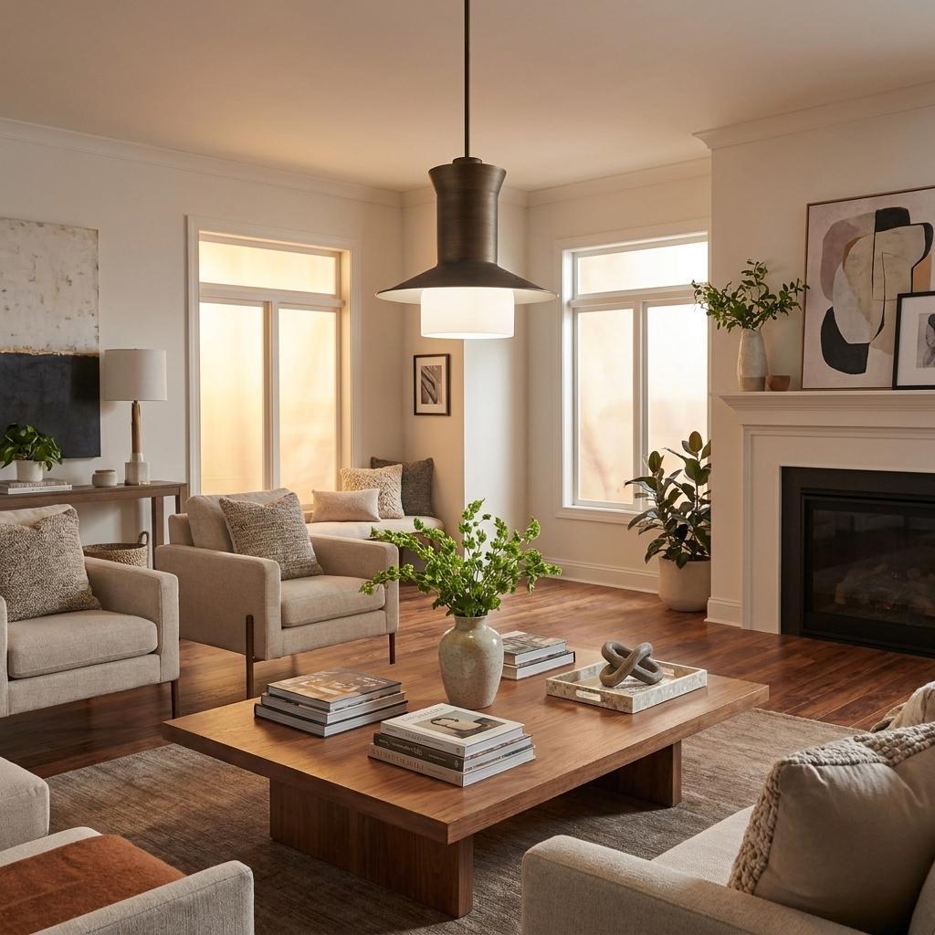 Greta 1-Light Raw Brass Pendant With Gloss White Interior And Etched Glass Shade HomeRoots