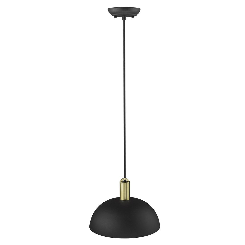 Ingo 1-Light Matte Black Pendant — view 3