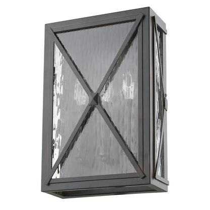 Brooklyn 3-Light Oil-Rubbed Bronze ADA Certified Wall Light HomeRoots