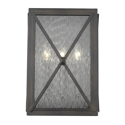Brooklyn 3-Light Oil-Rubbed Bronze ADA Certified Wall Light HomeRoots