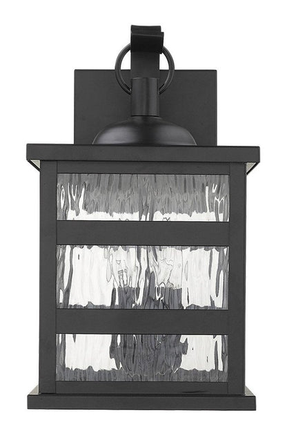 Black And Clear Three Light Transparent Dimmable Outdoor Hanging Lights With Black Shades HomeRoots