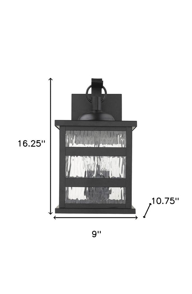 Black And Clear Three Light Transparent Dimmable Outdoor Hanging Lights With Black Shades HomeRoots