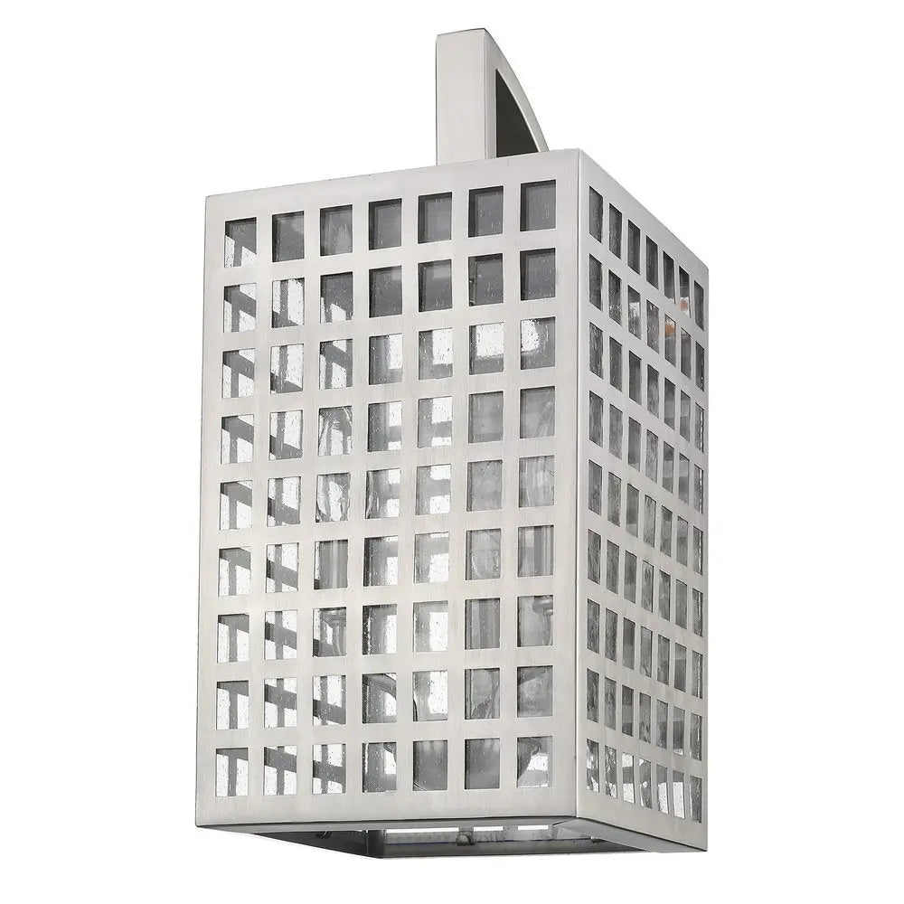 Letzel 3-Light Satin Nickel Wall Light HomeRoots