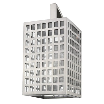 Letzel 3-Light Satin Nickel Wall Light HomeRoots