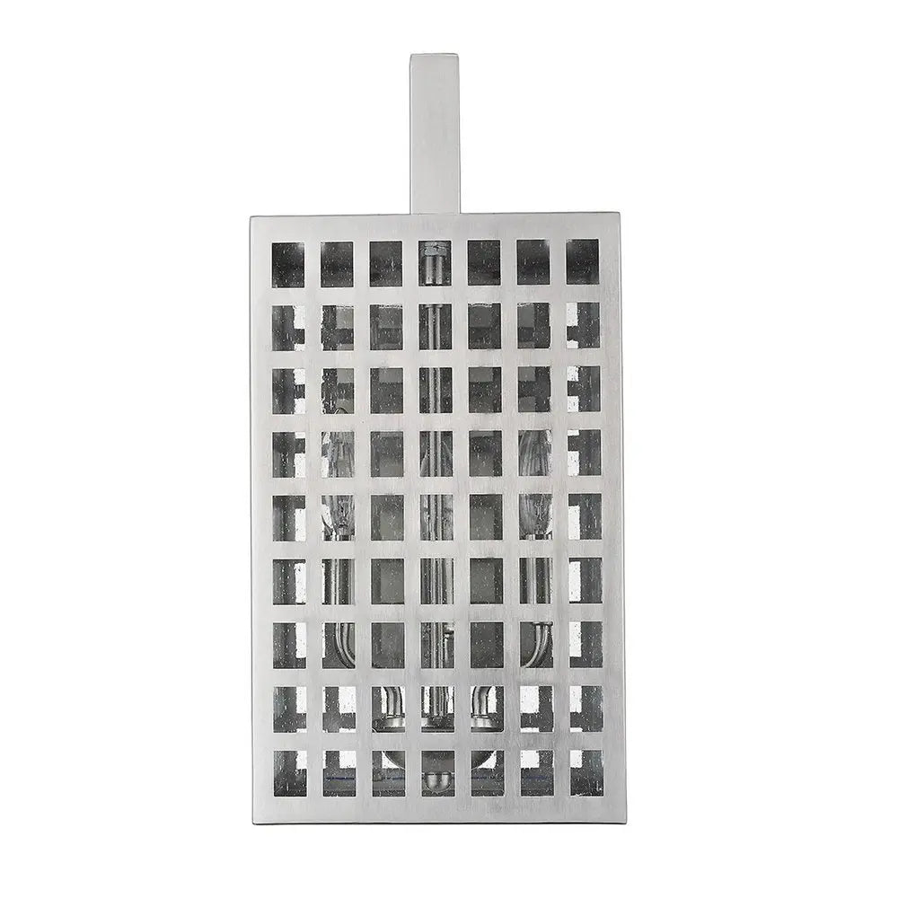 Letzel 3-Light Satin Nickel Wall Light HomeRoots