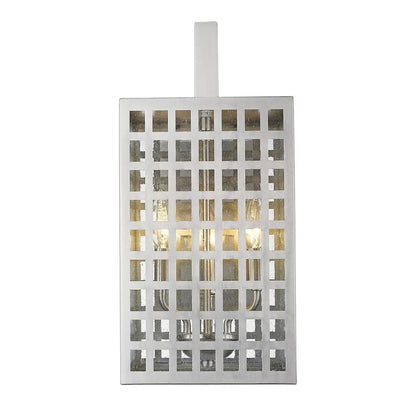 Letzel 3-Light Satin Nickel Wall Light HomeRoots