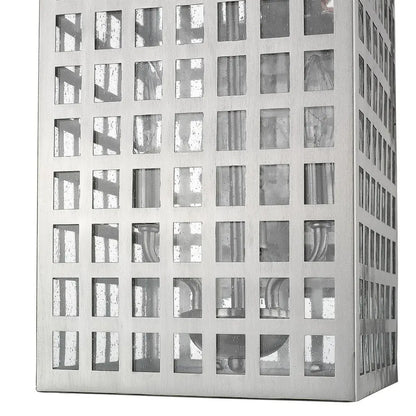 Letzel 3-Light Satin Nickel Wall Light HomeRoots