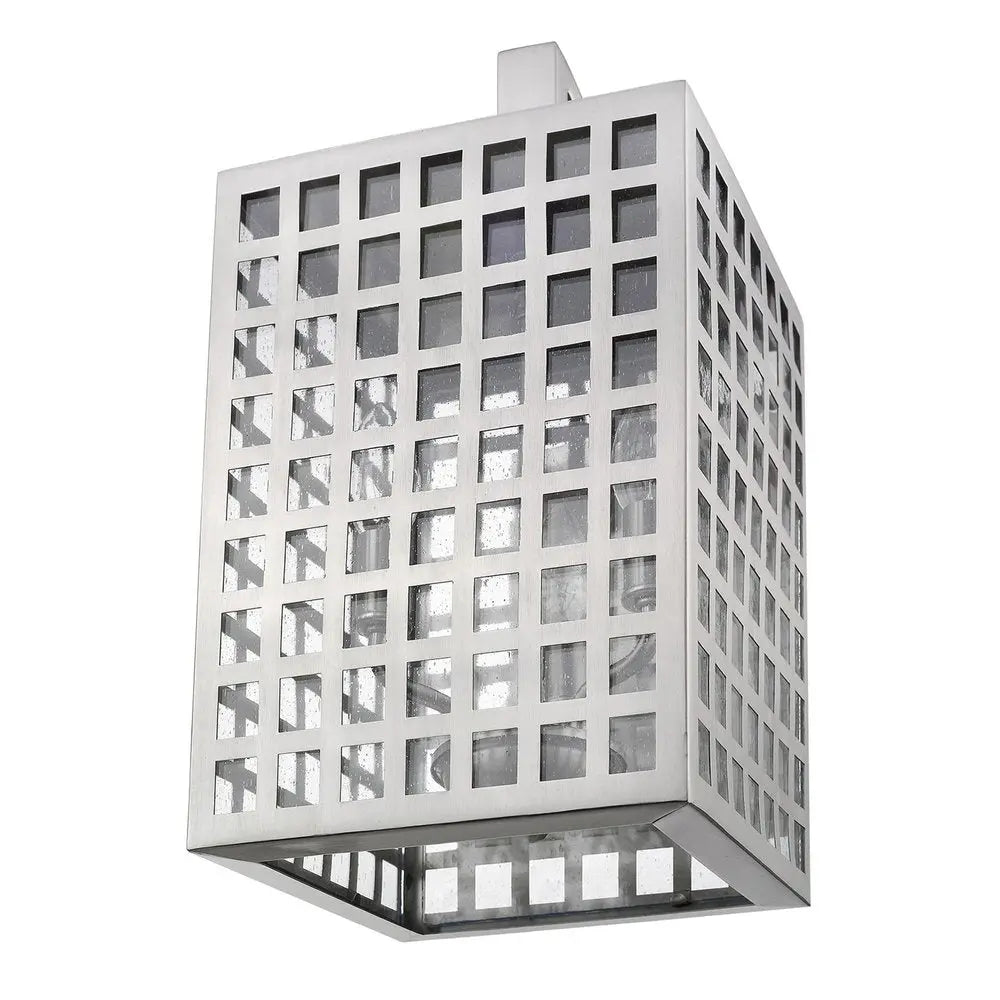 Letzel 3-Light Satin Nickel Wall Light HomeRoots