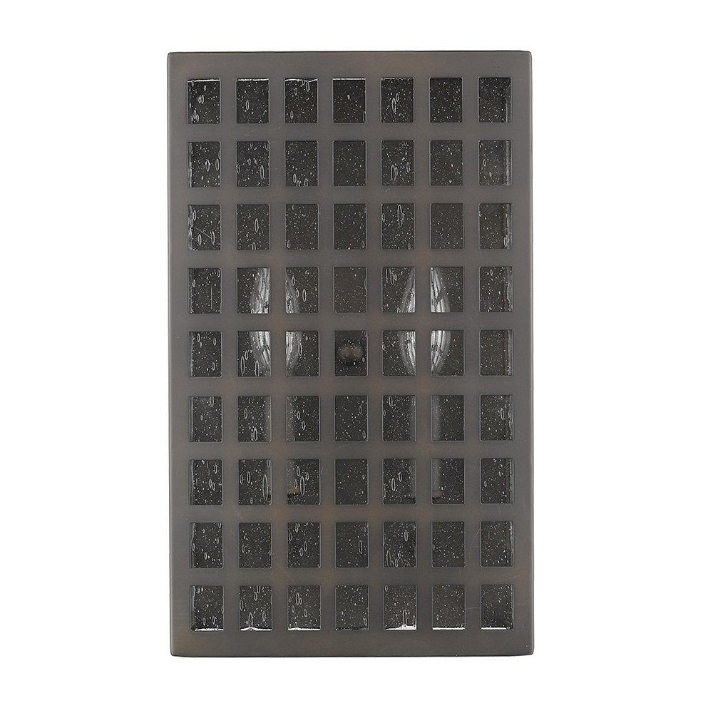 Black And Clear Two Light Seeded Dimmable Outdoor Hanging Lights With Bronze Shades HomeRoots
