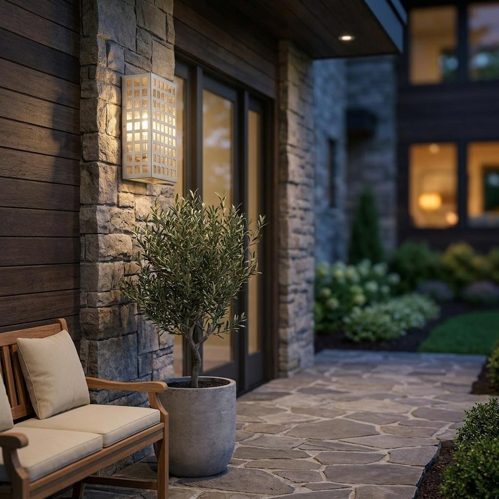 White And Clear Two Light Seeded Dimmable Outdoor Hanging Lights With White And Clear Shades HomeRoots