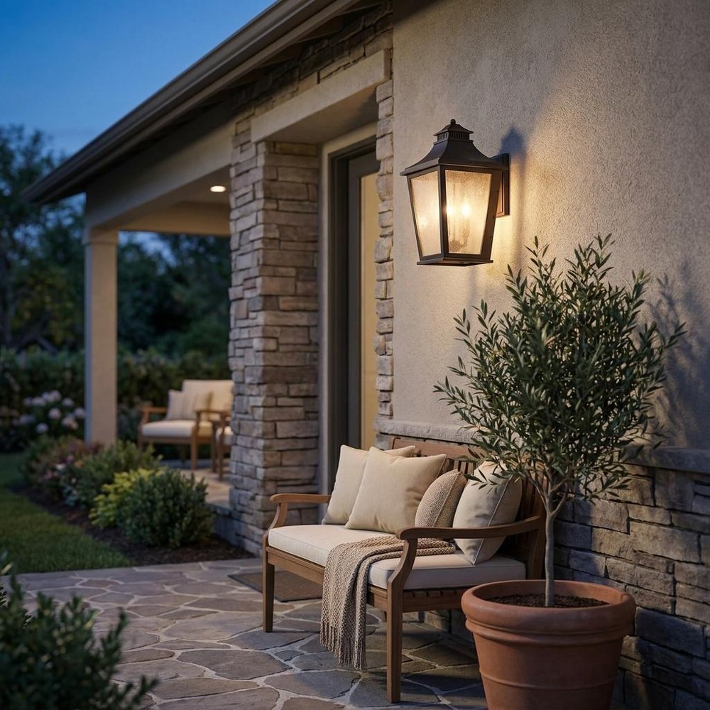 Black And Clear Two Light Seeded Dimmable Outdoor Hanging Lights With Black And Clear Shades HomeRoots