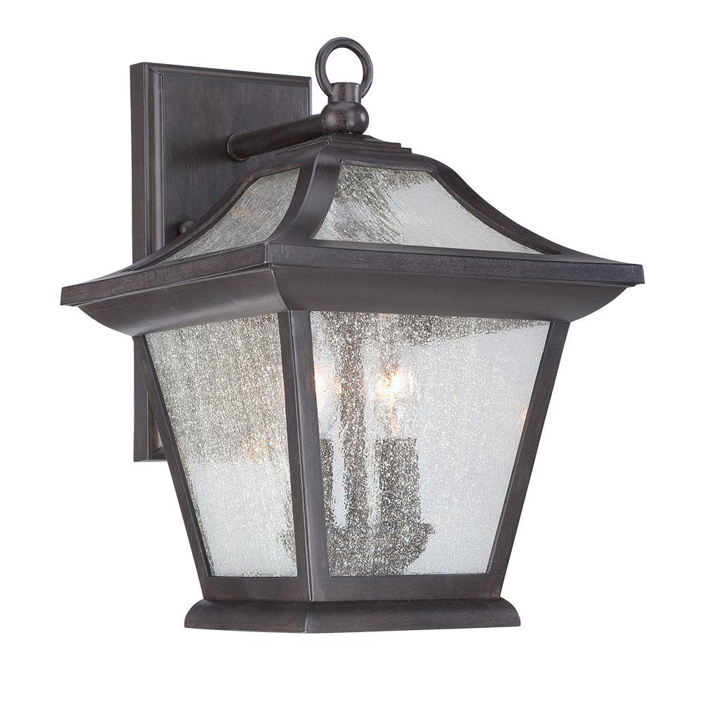 XL Matte Black Birdhouse Shape Outdoor Wall Light HomeRoots