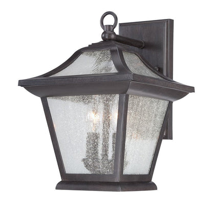 XL Matte Black Birdhouse Shape Outdoor Wall Light HomeRoots