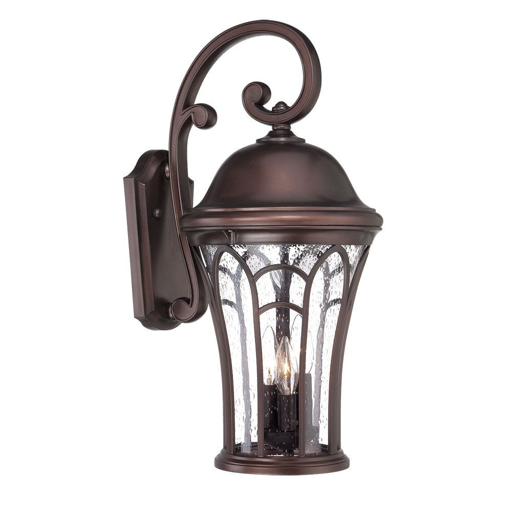 XL Bronze Tapered Goblet Wall Light HomeRoots