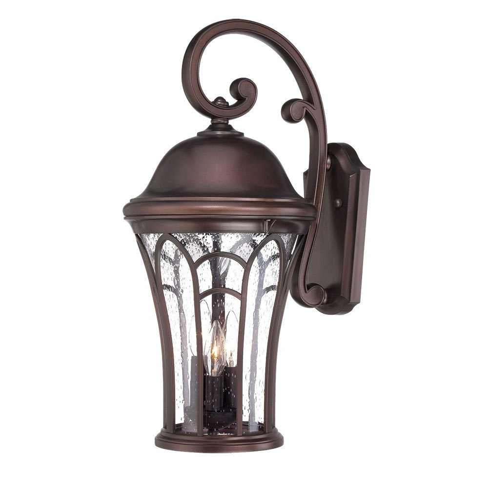 XL Bronze Tapered Goblet Wall Light HomeRoots