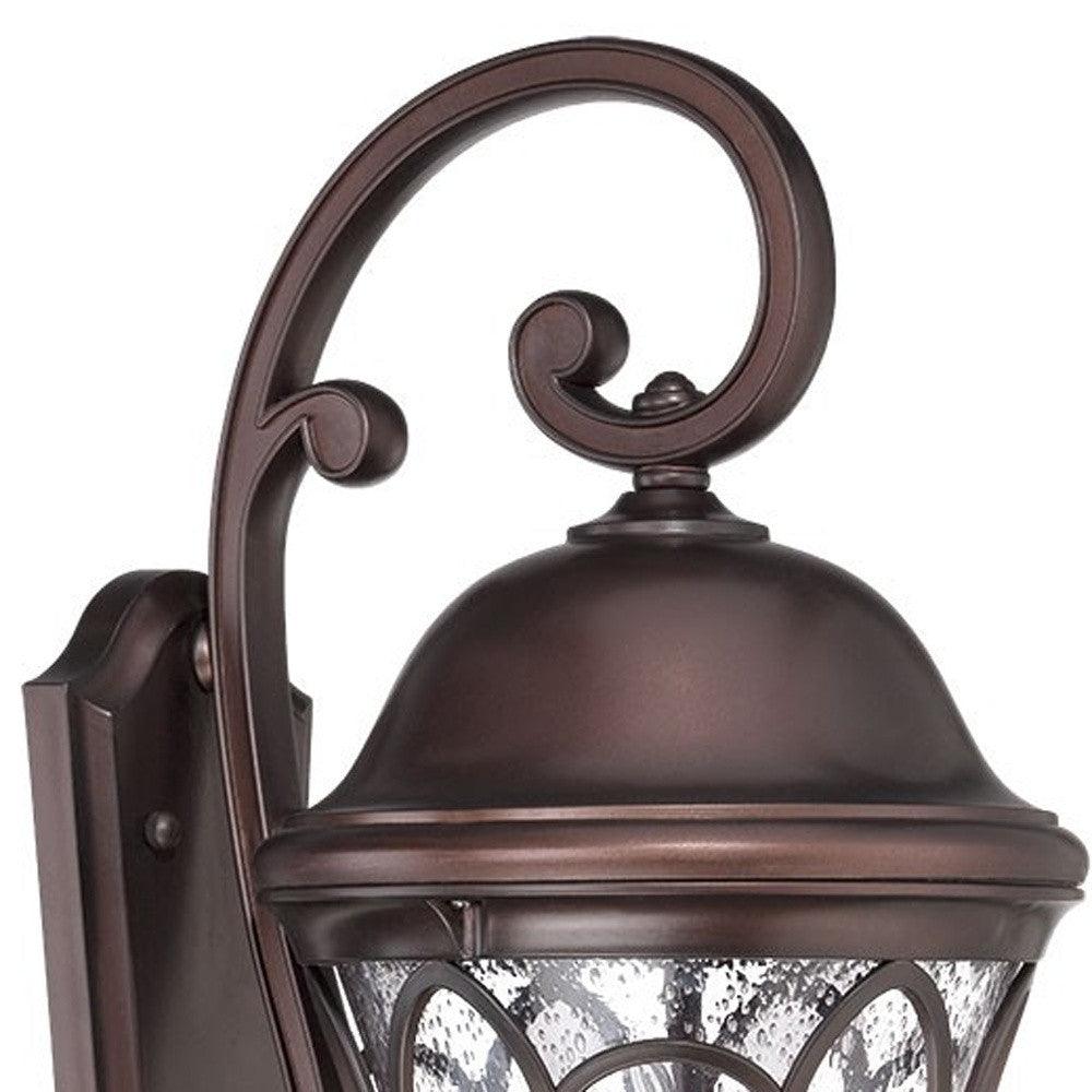 XL Bronze Tapered Goblet Wall Light - FurniFindUSA