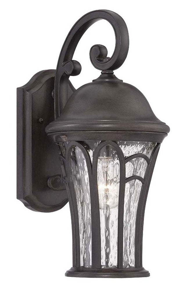 XL Matte Black Tapered Goblet Wall Light HomeRoots
