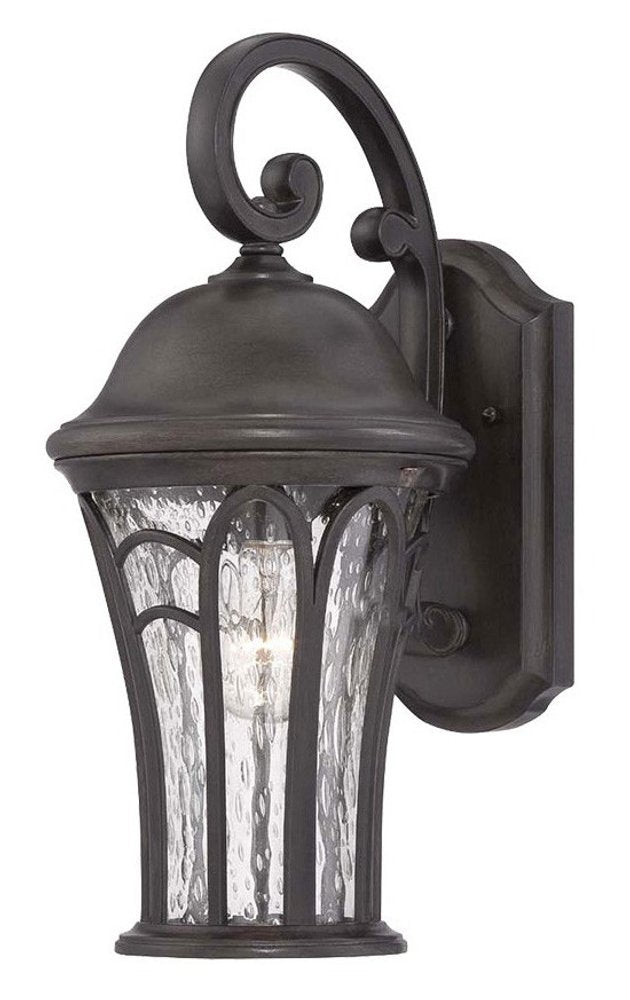 XL Matte Black Tapered Goblet Wall Light HomeRoots