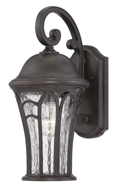XL Matte Black Tapered Goblet Wall Light HomeRoots