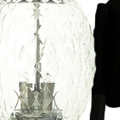 Matte Black Pineapple Wall Light HomeRoots