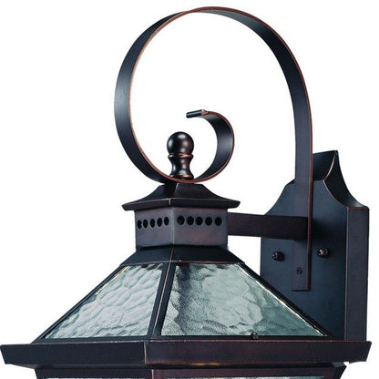 Bay Street 3-Light Architectural Bronze Wall Light HomeRoots