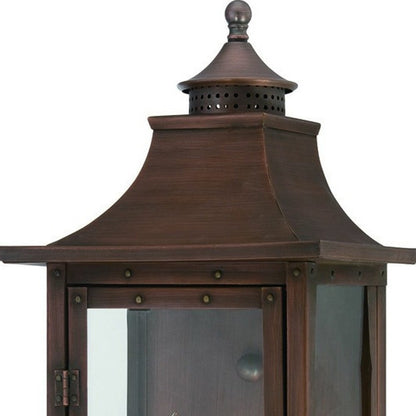 St. Charles 2-Light Acopper Patina Wall Light HomeRoots