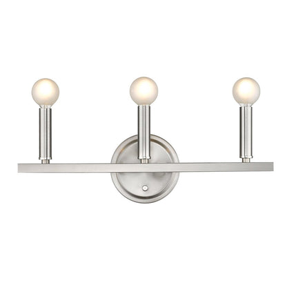7" Silver Metal Vanity Flush Mounted Sconce HomeRoots