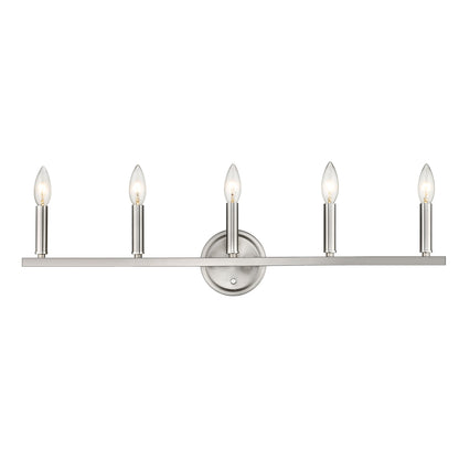 Sawyer 5-Light Satin Nickel Vanity