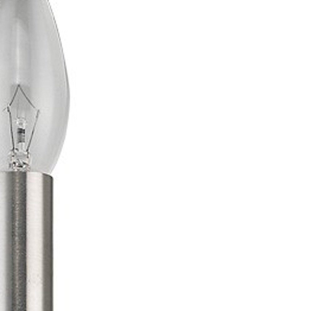 Minimalist Silver Wall Sconce HomeRoots