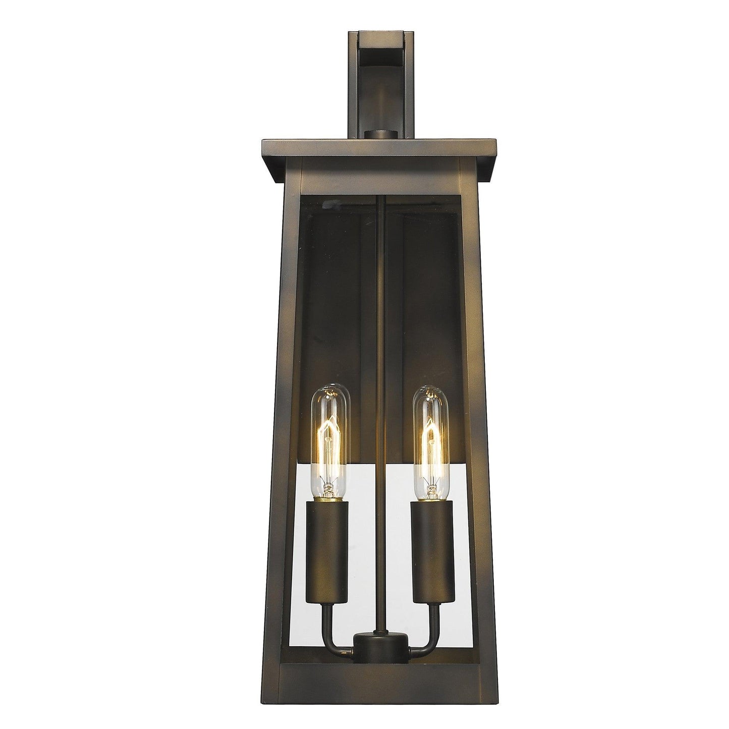 Alden 2-Light Oil-Rubbed Bronze Wall Light - FurniFindUSA