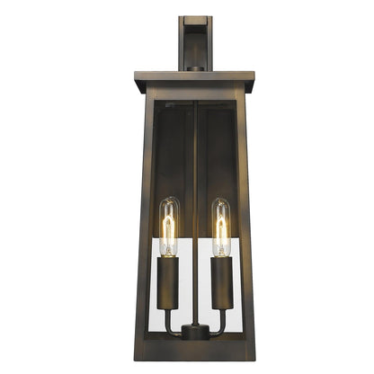 Alden 2-Light Oil-Rubbed Bronze Wall Light - FurniFindUSA