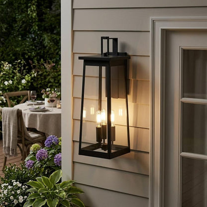 Alden 3-Light Matte Black Wall Light HomeRoots