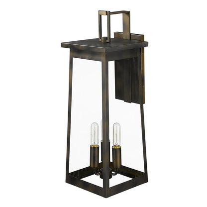 Alden 3-Light Oil-Rubbed Bronze Wall Light HomeRoots