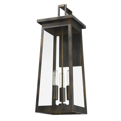 Alden 3-Light Oil-Rubbed Bronze Wall Light HomeRoots