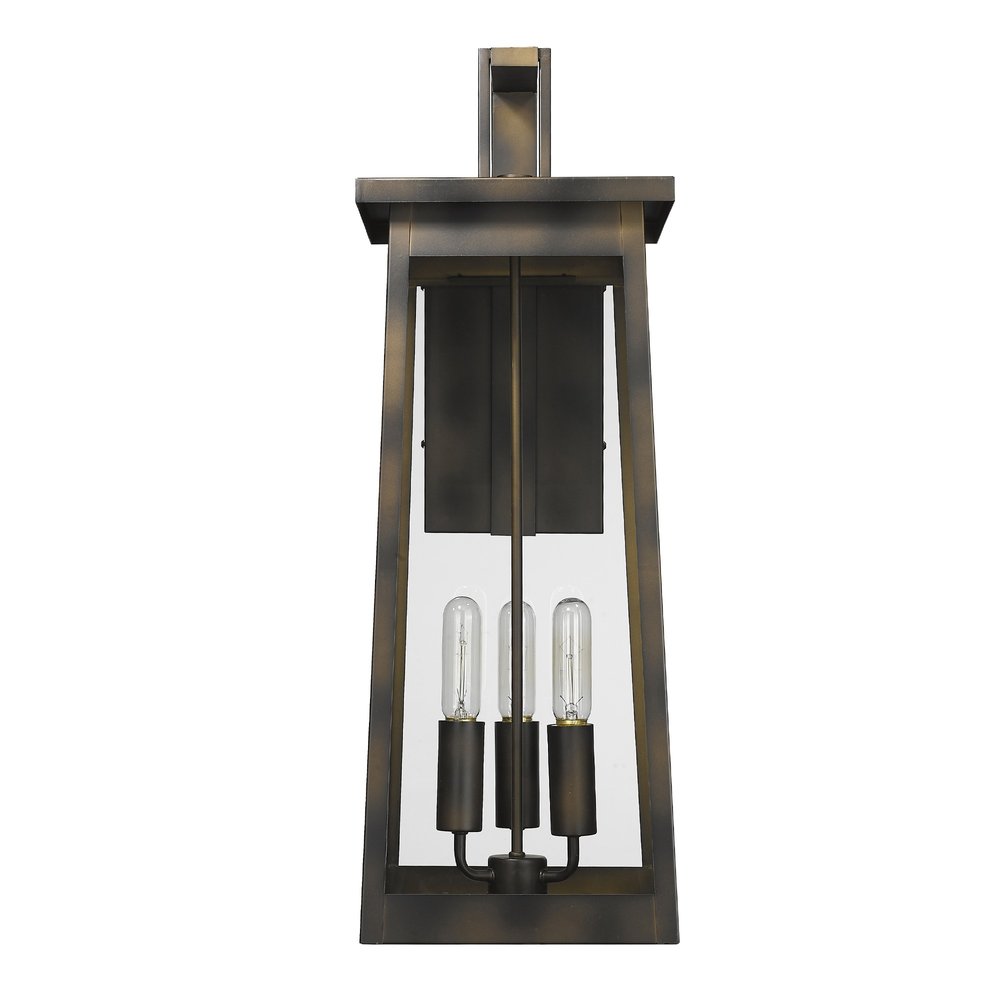 Alden 3-Light Oil-Rubbed Bronze Wall Light HomeRoots