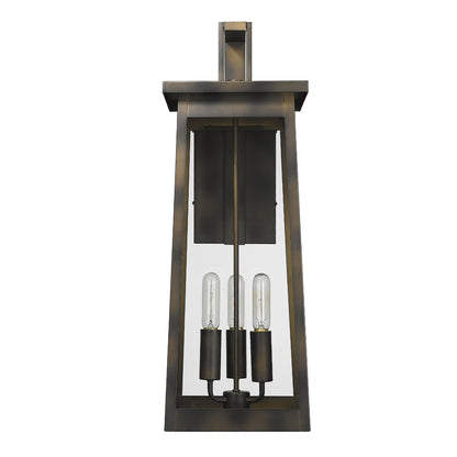Alden 3-Light Oil-Rubbed Bronze Wall Light HomeRoots