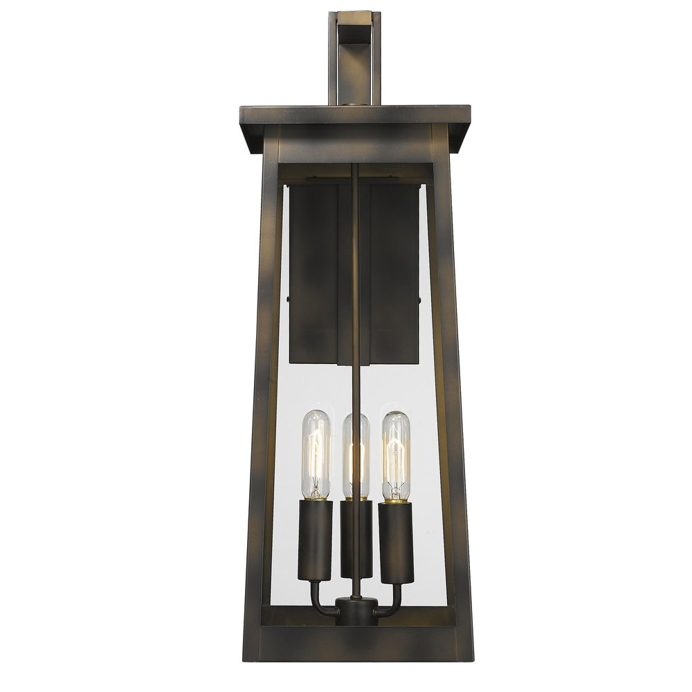 Alden 3-Light Oil-Rubbed Bronze Wall Light HomeRoots
