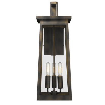 Alden 3-Light Oil-Rubbed Bronze Wall Light HomeRoots