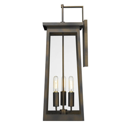 Alden 3-Light Oil-Rubbed Bronze Wall Light HomeRoots
