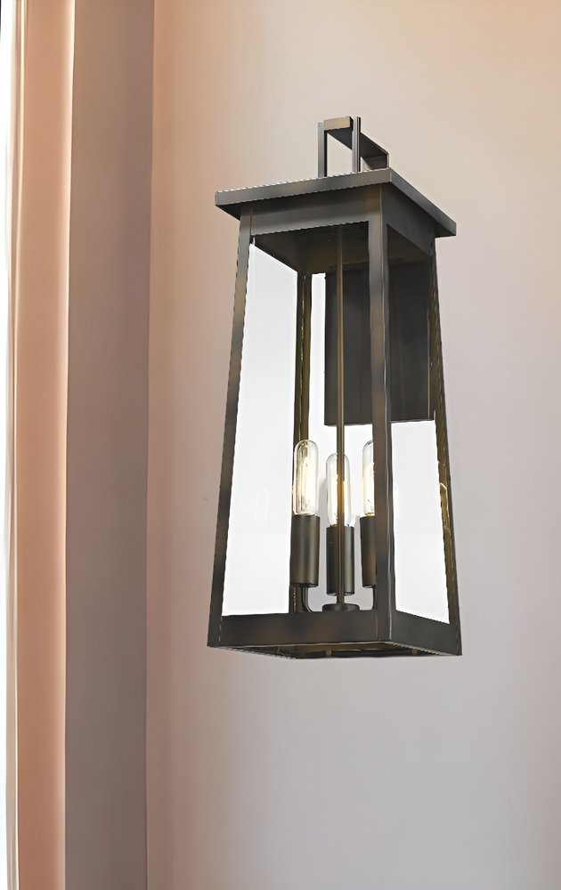 Alden 3-Light Oil-Rubbed Bronze Wall Light HomeRoots