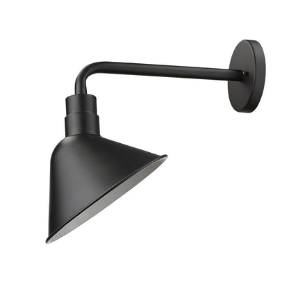 Black Dimmable Outdoor Hanging Light With Black Shades