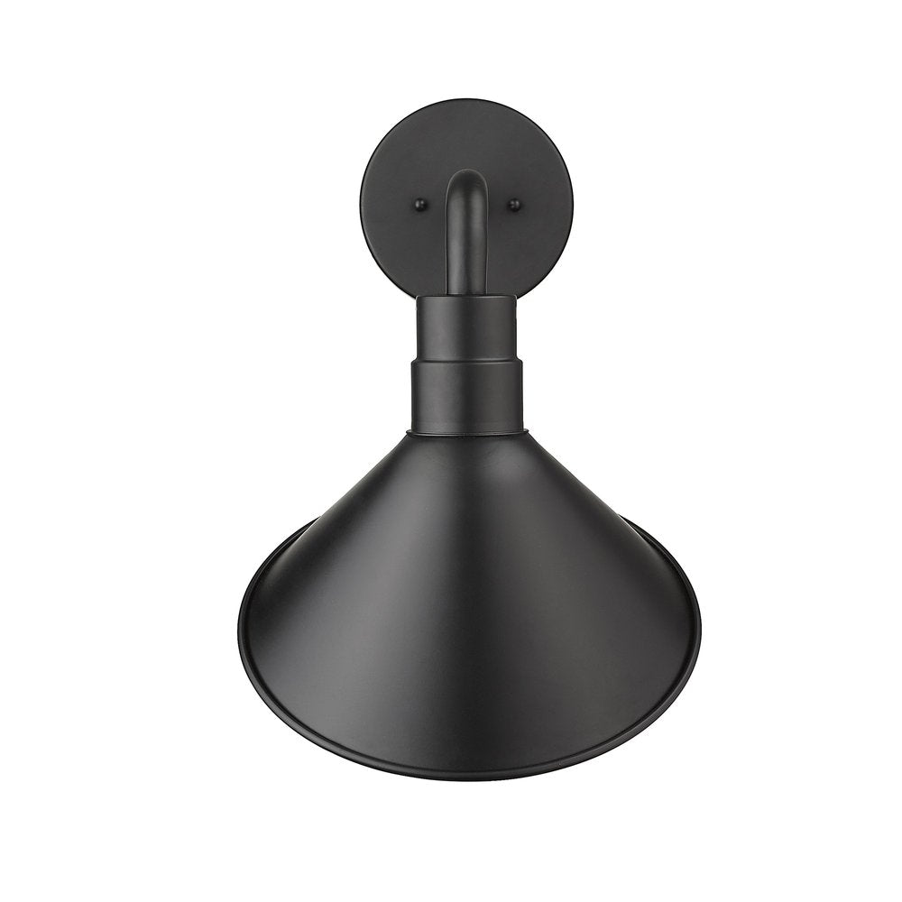 Black Dimmable Outdoor Hanging Light With Black Shades HomeRoots