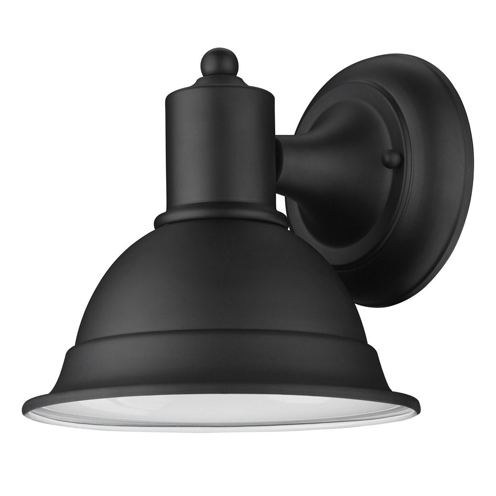 Matte Black Aluminum Wall Sconce HomeRoots