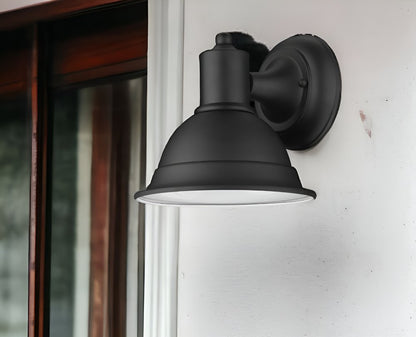 Matte Black Aluminum Wall Sconce HomeRoots