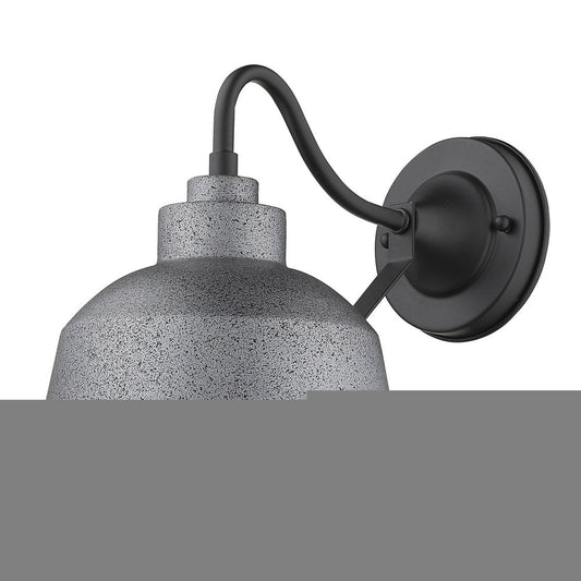 Barnes 1-Light Gray Wall Light HomeRoots