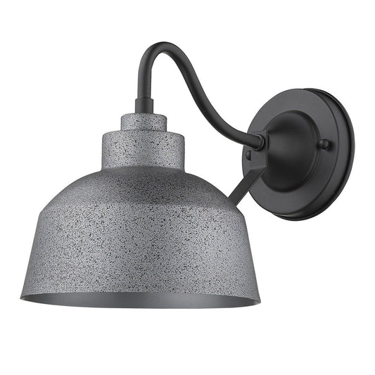 Barnes 1-Light Gray Wall Light HomeRoots