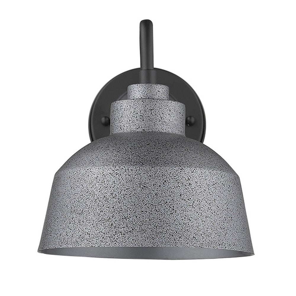 Barnes 1-Light Gray Wall Light HomeRoots