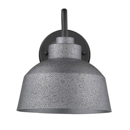 Barnes 1-Light Gray Wall Light HomeRoots